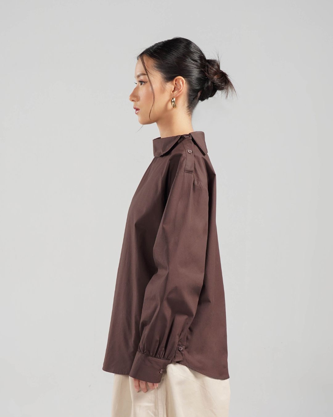 Karumi - Sora Shirt - Brown - Image 3
