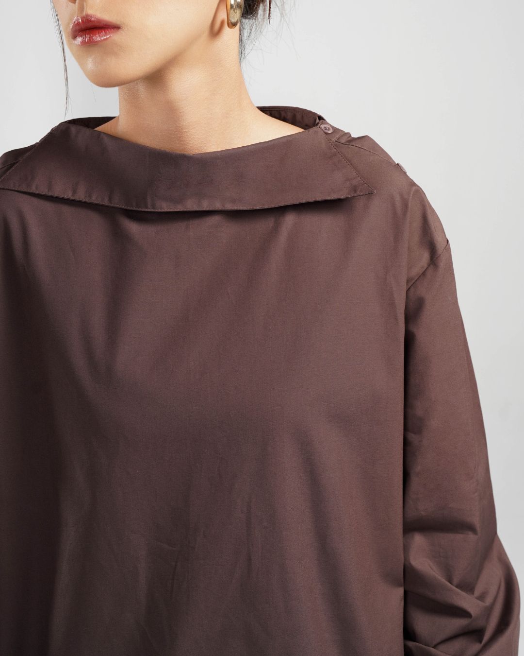 Karumi - Sora Shirt - Brown - Image 5